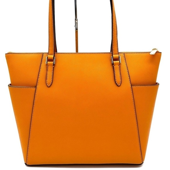 Michael Kors Large Charlotte Tote Bag Cider - Picture 5 of 12